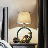 Modern Bedside Reading Statue Base Lamp Home Decoration